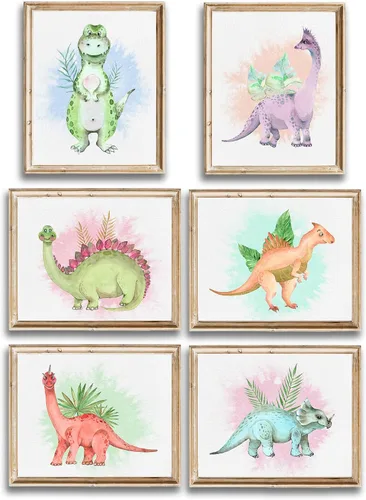 Vista 16 de Always Be Yourself Unless You Can Be A Dinosaur - Impresión artística sin marco, 8 x 10 pulgadas, arte inspirador para habitación de niños