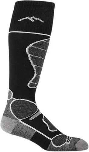 Vista 8 de Darn Tough Vermont Calcetines de esquí acolchados Function 5 OTC para hombre, color negro, talla XL
