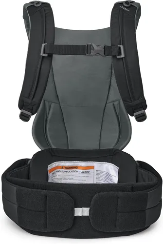 Vista 9 de Osprey Poco LT - Portabebés convertible suave para recién nacidos, ligero y ergonómico para niños pequeños Negro
