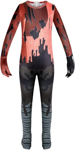 Vista 3 de Econbitiry Disfraz para niños, disfraz de Halloween con máscara Foxy para fiestas de 5 a 12 años