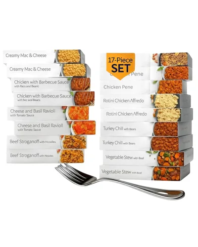 Vista 13 de HMR Entrees Meals - Paquete variado de 5 comidas prefabricadas para microondas bajas en calorías para bajar de peso, cena lista para comer, incluye