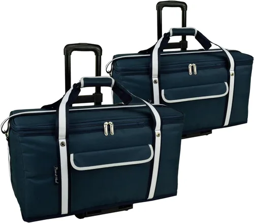 Vista 9 de Picnic at Ascot - Enfriador de viaje con ruedas, capacidad para 64 latas, enfriador plegable a prueba de fugas, diseñado y aprobado de calidad