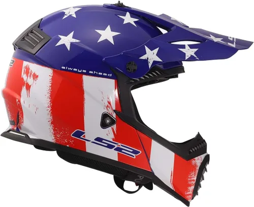 Vista 6 de LS2 Helmets Gate - Casco integral juvenil