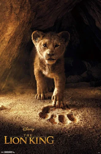 Vista 12 de Trends International Disney The Lion King - Póster de pared de Simba de una hoja, 14.725 x 22.375 pulgadas, versión enmarcada de madera de granero