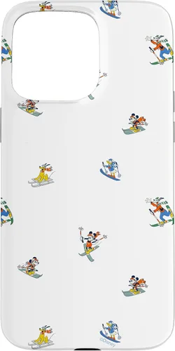 Vista 30 de iPhone 11 Disney Mickey & Pals - Funda para vacaciones de esquí de invierno