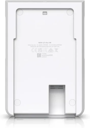 Vista 4 de U7-PRO-Wall - Punto de acceso WiFi 7 de alta capacidad UniFi para montaje en pared, color blanco