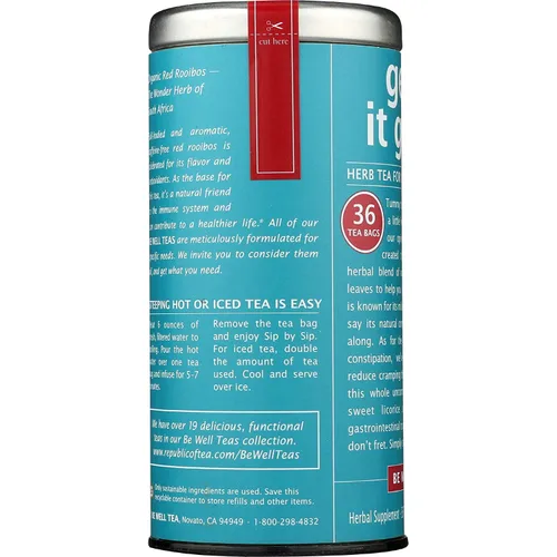 Vista 5 de The Republic of Tea, Té Get It Going Tea, 36
