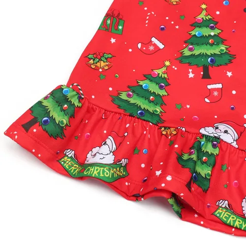 Vista 5 de JESKIDS Camisones de manga larga con estampado de dinosaurio para niñas