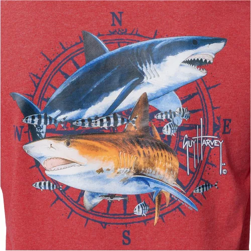Vista 144 de Guy Harvey Camiseta de manga corta Threadcycled para hombre