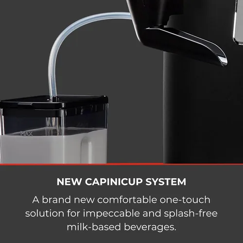 Vista 5 de Gaggia Cadorna Milk Máquina de café espresso superautomática, 60.8 onzas líquidas, negro, mediana