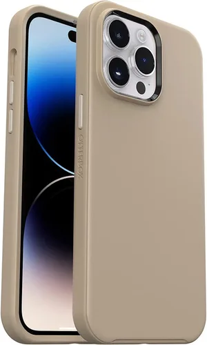 Vista 13 de Funda antimicrobiana OtterBox Symmetry Series Series+ con MagSafe para iPhone 14 Pro (SOLAMENTE) - Embalaje no minorista - Azul/Rojo Arizona Sunrise