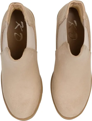 Vista 5 de Top Botines Chelsea de tacón alto para mujer, con suela elástica doble