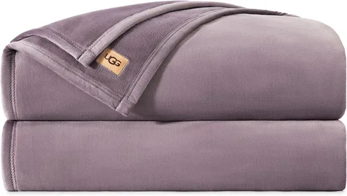 Vista 29 de UGG Coco - Manta acogedora para sofá y cama, 50 x 70 pulgadas, color negro (tinta)