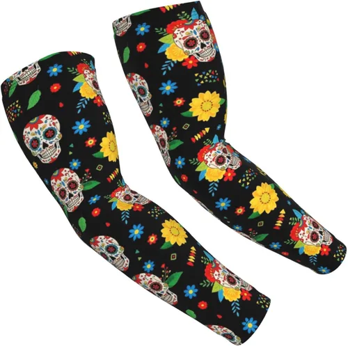 Vista 22 de RIMENCH Mangas de brazo unisex manga de compresión de brazo UV de protección de seguridad color102