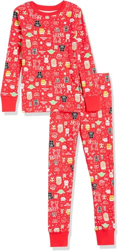 Vista 14 de Amazon Essentials Conjunto de pijama de algodón ajustado para niños