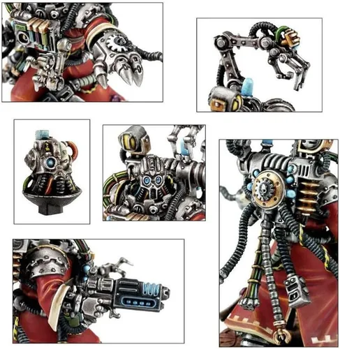 Vista 5 de Games Workshop 99120116019" Adeptus Mechanicus Kastelan Robots Figura