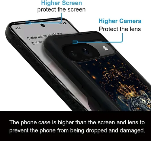 Vista 679 de Compatible con Google Pixel 4A 5G Mobile Case Creative Acrylic Panel trasero Silicona Protección Grip especialmente diseñado para Google Pixel 4A 5G