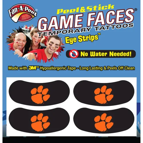 Vista 50 de Fan-A-Peel Tatuajes temporales sin agua del estado de Louisiana, hipoalergénicos, para despegar y pegar, tatuajes temporales impermeables