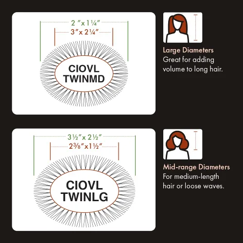 Vista 6 de Olivia Garden Turbo Vent Oval Twin & Cepillo de pelo 100% de jabalí