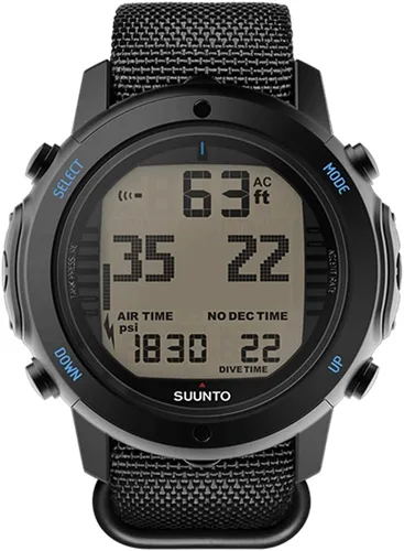 Vista 3 de Suunto D6I Novo Reloj de Buceo Negro Zulu
