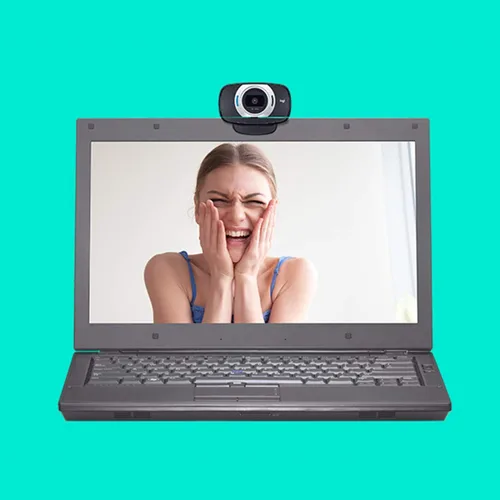 Vista 6 de Logitech. Webcam portátil C615 HD de 1080 pixel con autofoco, Negro talla única