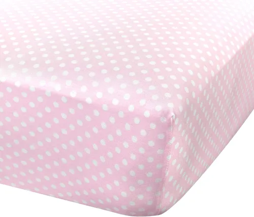 Vista 30 de Sábana ajustable de algodón tejido en jersey para cuna o cama para niño o niña, de Abstract