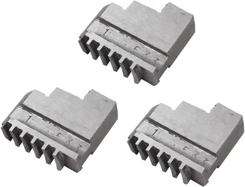 Vista 5 de Torno Chuck K11-100 4 '' 3 mandíbula autocentrante mandíbula interna 3.937 in Fresadora