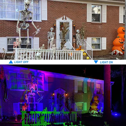 Vista 5 de Paquete de 2 luces negras de 100 W, luz negra LED con enchufe e interruptor de EE. UU., luces negras para brillar, sin fiesta, Halloween, pintura