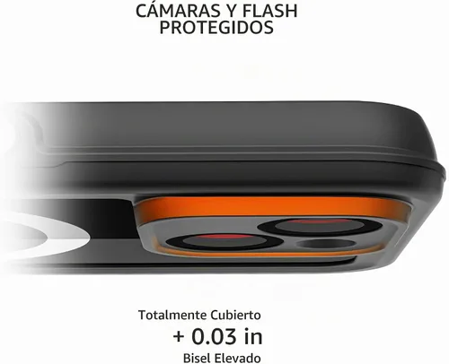 Vista 4 de Ghostek NAUTICAL funda delgada para iPhone 14 Plus a prueba de golpes impermeable con protector de pantalla y imán MagSafe con carga inalámbrica