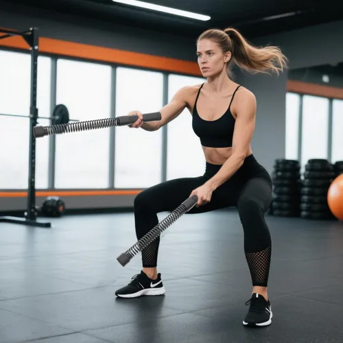 Vista 3 de Cuerdas de batalla inalámbricas sin cuerda para gimnasio en casa, cuerda de entrenamiento portátil con peso para entrenamiento HIIT, cardiovascular