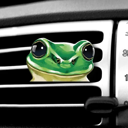 Vista 20 de WIRESTER Clip de ventilación con aroma fresco para automóvil, accesorios decorativos, decoración interior para autos