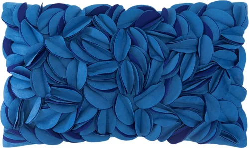 Vista 13 de KINGROSE Funda de Almohada Decorativa para el Hogar Hecha a Mano con Flores 3D Rectangular Cubierta de Cojín 12 x 20 Pulgadas para Cama Sala