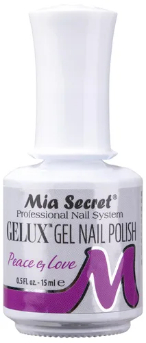 Vista 3 de Mia Secret Gelux Esmalte de uñas de gel Soak-off color Bleu De France - Esmalte de gel curado con lámpara de uñas - Esmaltes para uñas en gel