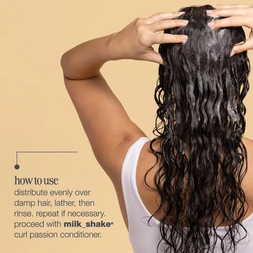 Vista 5 de milk_shake Curl Passion - Champú para cabello rizado - Champú sin SLES para cabello rizado