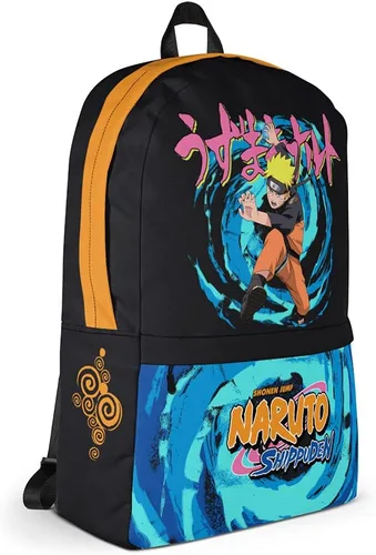 Vista 4 de Ripple Junction Naruto Shippuden Rasengan Swirl Mochila Blanco Viajar