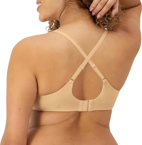 Vista 4 de Maidenform Brasier tipo camiseta con aros de cobertura completa Comfort Devotion para mujer