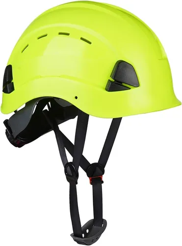 Vista 7 de Hard Hat Construction OSHA Safety Helmet 6 Pt Suspension Adjustable Suspension Cascos De Construccion