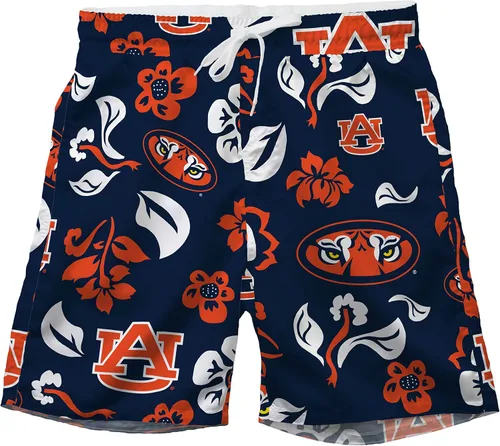 Vista 43 de Wes and Willy NCAA Traje de baño floral para hombre