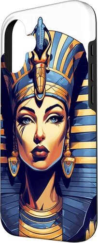 Vista 2 de Cleopatra Egyptian Queen Goddess of Ancient Egypt Mythology Case for iPhone 16