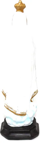 Vista 3 de 12" Virgen De Fátima Estatua Nuestra Señora de Fátima Figura de Resina JY47-12