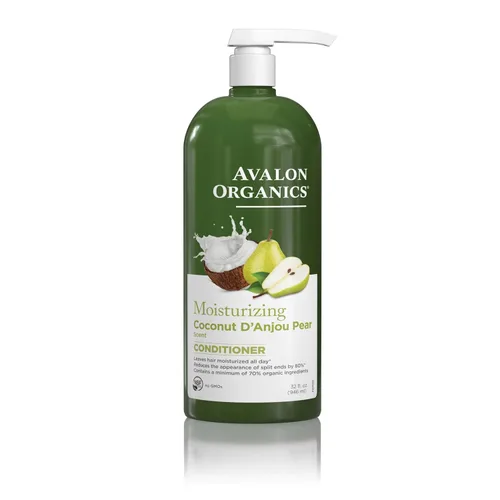 Vista 14 de Avalon Organics Acondicionador de pera de coco totalmente natural, 11 onzas líquidas