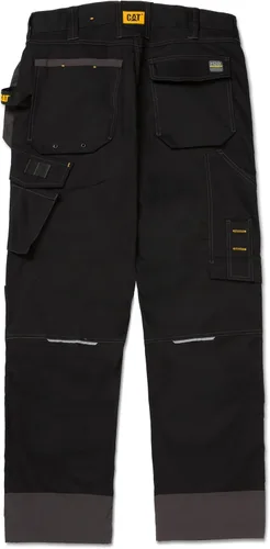 Vista 5 de CAT H2O Defender - Pantalones de trabajo resistentes al agua para hombre con rodillas reforzadas, bolsillo tipo cargo con fuelle y bolsas