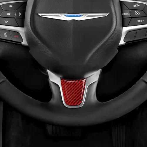 Vista 6 de Adhesivos para Volante de Coche para 2015-2023 Chrysler 300 300 / 300C / 300S / Limited/Touring Accesorios Adhesivos Interiores Chin del volante