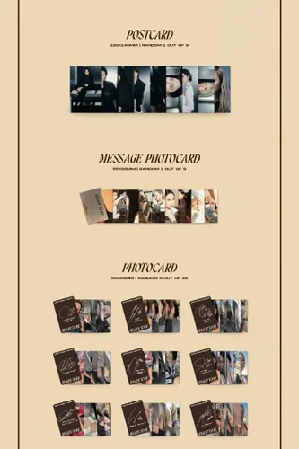Vista 4 de TWICE READY TO BE 12 mini álbum 3 versiones CD+1p póster+1p póster plegable en el paquete+Photobook+1p postal+1p tarjeta fotográfica de mensaje+5p