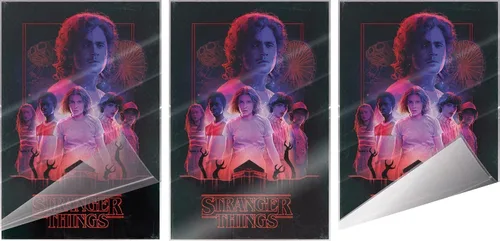 Vista 3 de Stranger Things - Póster de programa de televisión (Horror) (Tamaño: 24" x 36") (póster laminado)