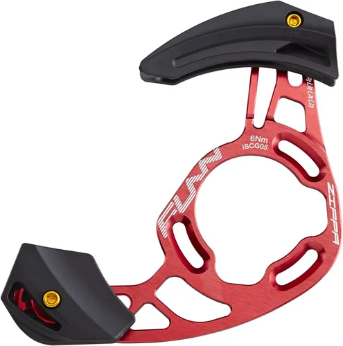 Vista 10 de Funn Zippa - Guía de cadena AM, interfaz ISCG05, adaptador BSA incluido, 32T-38T, protector de cadena de bicicleta de montaña CNC AL6061