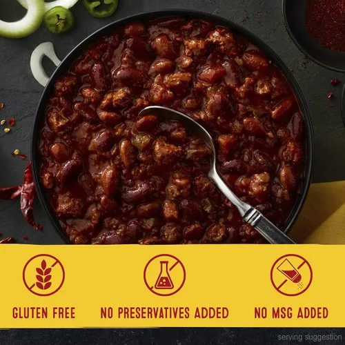 Vista 2 de STAGG DYNAMITE HOT Chili with Beans, Canned Chili, 15 Oz