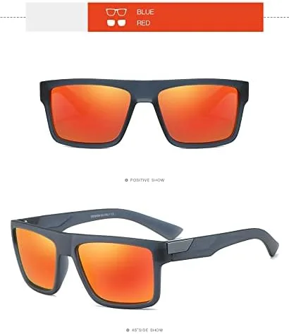 Vista 2 de DUBERY - Lentes de sol deportivos polarizados D918