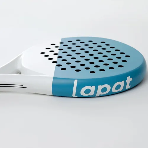 Vista 3 de LAPAT Raqueta de pádel con bolsa de cubierta, superficie de carbono con espuma viscoelástica EVA, raquetas de pádel ligeras, tenis POP