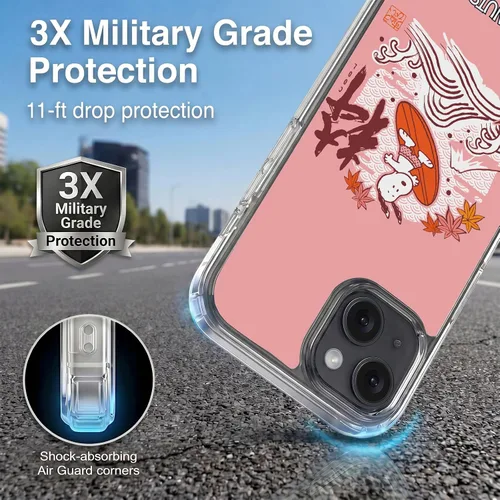 Vista 47 de Carcasa de gel para iPhone 7 Plus/iPhone 8 Plus, diseño de Snoopy Oriental de Peanuts, Badges